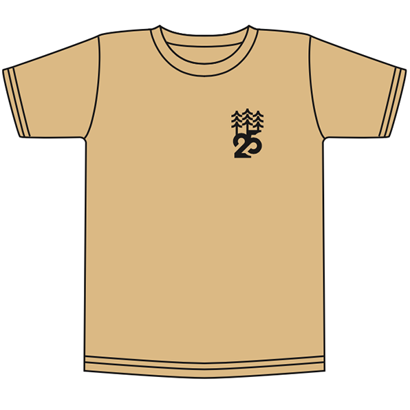 T-shirt SF 25th beige